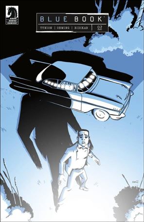 Blue Book issue 2 Michael Avon Oeming Cover