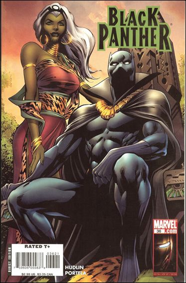 Black Panther (2005) issue 36-B 1:10 Skrull Cover