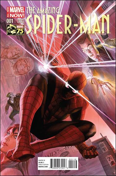 Amazing Spider-Man (2014) issue 1-F Alex Ross 1:75 Marvel 75th Anniversary Cover