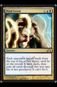 Magic the Gathering: Gatecrash (Base Set) card 178 Mind Grind