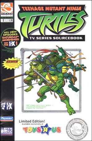 Teenage Mutant Ninja Turtles TV Series Sourcebook Cover Image 1