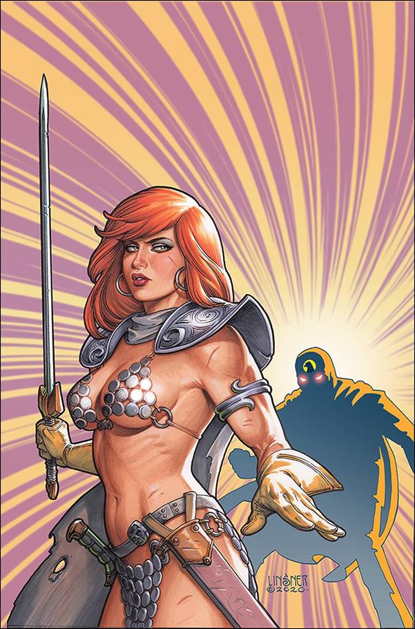 Red Sonja: The Superpowers issue 2-W Joseph Michael Linsner Virgin Cover