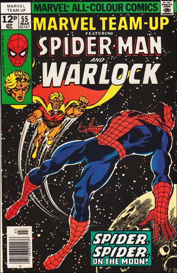 Marvel Team-Up (1972) issue 55-B UK Price Cover