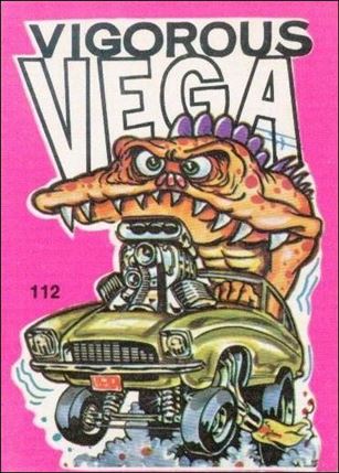 Fantastic Odd Rods: Series 1 (Base Set) card 112 Vigorous Vega