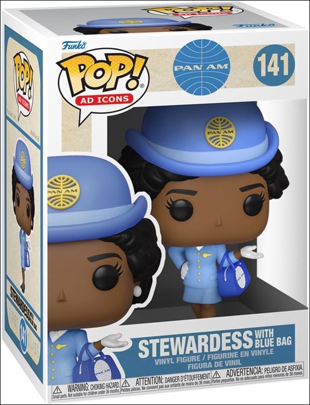 POP! Ad Icons figure 141 Stewardess With Blue Bag