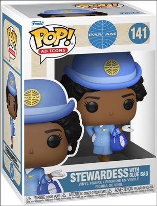 POP! Ad Icons figure 141 Stewardess With Blue Bag