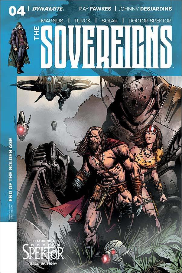 Sovereigns issue 4-B Johnny Desjardins Cover
