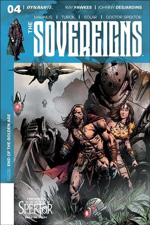 Sovereigns issue 4-B Johnny Desjardins Cover