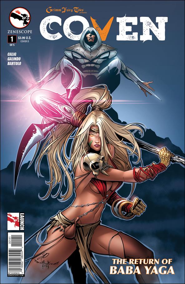Grimm Fairy Tales Presents Coven issue 1-D Pasquale Qualano Cover