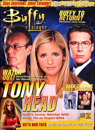 Buffy the Vampire Slayer Magazine issue 14-B Buffy & Watchers Cover
