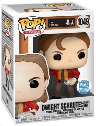POP! Television figure 1049 Dwight Schrute as Pam Beesly