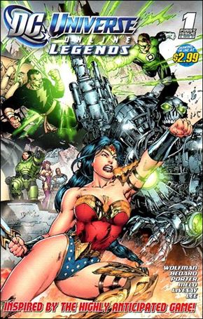 DC Universe Online Legends issue 1 Ed Benes Wraparound Cover