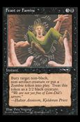 Magic the Gathering: Alliances (Base Set) card 49 Feast or Famine