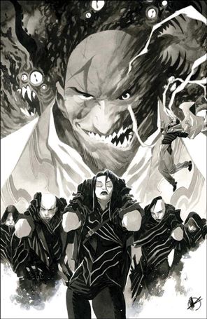 Magic issue 2-K Matteo Scalera 1:Store Black & White Cover