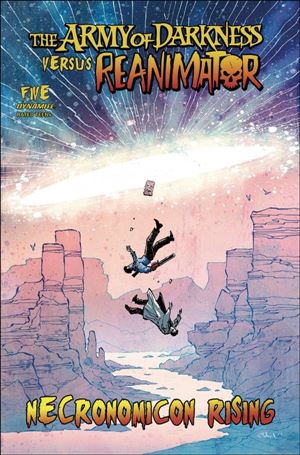 Army of Darkness vs Reanimator: Necronomicon Rising issue 5-B Christopher Mitten Cover