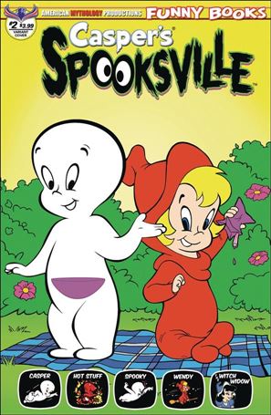 Casper's Spooksville issue 2-B Jazz Dela Cuesta Cover