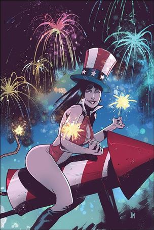 Vampirella (2019) issue 13-T Justin Mason America Together Virgin Cover