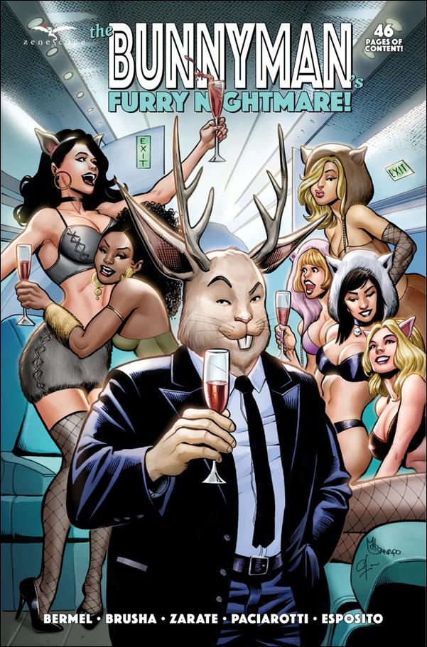 Bunnyman's Furry Nightmare issue 1-E Maria Laura Sanapo Cover