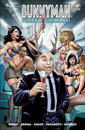 Bunnyman's Furry Nightmare issue 1-E Maria Laura Sanapo Cover