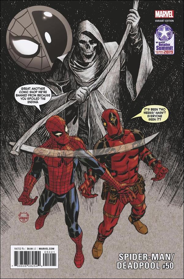 Spider-Man/Deadpool issue 50-B Dave Johnson Diamond Retailer Summit Cover