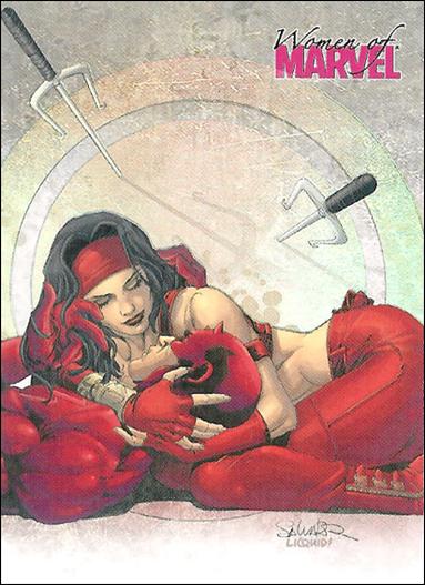Women of Marvel (Embrace Subset) card E4 Daredevil and Elektra