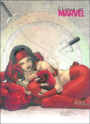 Women of Marvel (Embrace Subset) card E4 Daredevil and Elektra