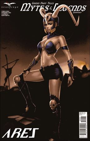 Grimm Fairy Tales Myths & Legends Quarterly: Ares issue 1-C Keith Garvey Cover