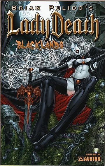 Brian Pulido's Lady Death: Blacklands issue 2-G Juan Jose Ryp Cover