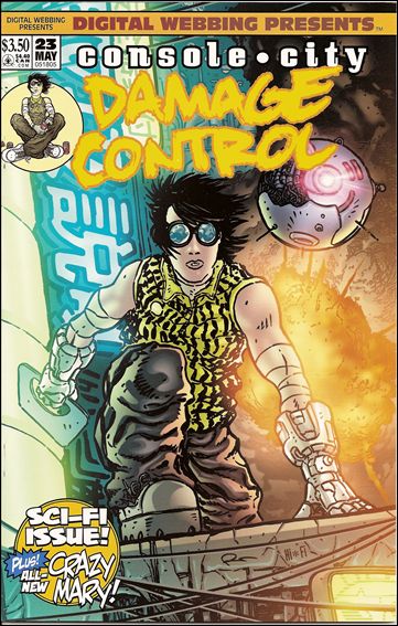 Digital Webbing Presents issue 23 Ryan Scott "Console City" Cover