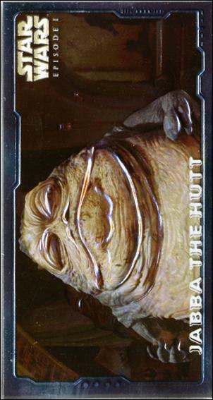 Star Wars: Episode I Widevision: Series 2 (Embossed Foil Subset) card E3 Jabba the Hutt