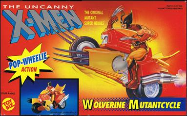 X-Men 5" Vehicles figure 5 Wolverine Mutantcycle