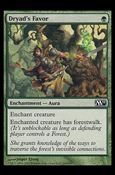 Magic the Gathering: 2011 Core Set (Base Set) card 169 Dryad's Favor
