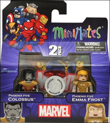 Marvel Minimates (Exclusives) figure 104 Phoenix Five Colossus and ...