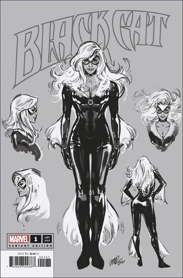 Black Cat (2021) issue 1-H Pepe Larraz 1:100 Design Cover