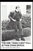 Munsters (Base Set) card 59 The One Thing I Can't Kill is This Crab Grass.