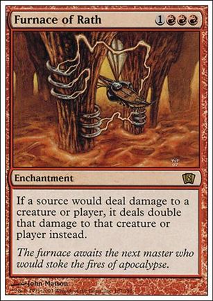 Magic the Gathering: 8th Edition (Base Set) card 187 Furnace of Rath