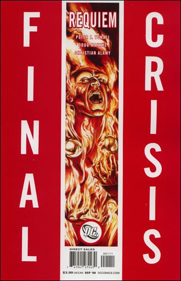 Final Crisis: Requiem issue 1 J.G. Jones "Sliver" Cover