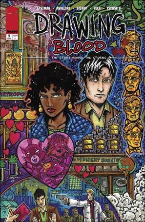 Drawing Blood (2024) issue 2 Kevin Eastman Cover