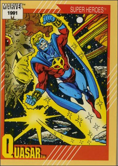 Marvel Universe: Series 2 (Base Set) card 49 Quasar