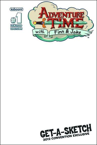 Adventure Time (2012) issue 1-M Blank Get-A-Sketch Cover