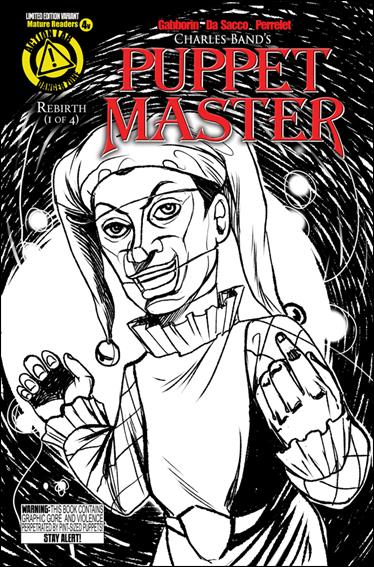 Puppet Master (2015) issue 4-C Jester Sketch Cover 1/1500