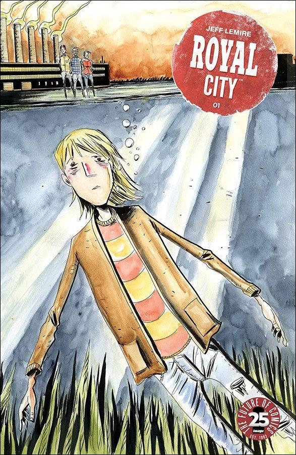 Royal City issue 1-C Jeff Lemire Emerald City Comicon Cover