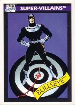 Marvel Universe: Series 1 (Base Set) card 64 Bullseye