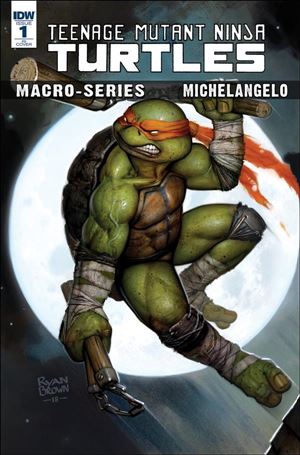 Teenage Mutant Ninja Turtles Macro-Series issue 2-B Ryan Brown Cover