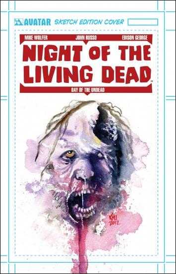 Night of the Living Dead: Aftermath (2012)  issue 1-E Original Painted Art Cover