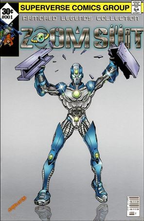 Zoom Suit issue 1-K Jim Starlin Armored Legends Cover