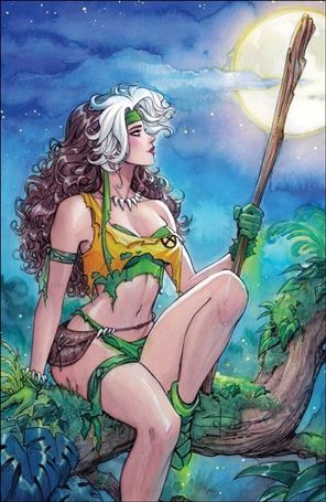 Rogue: The Savage Land issue 2-G Retailer Exclusive Sabine Rich Virgin Cover