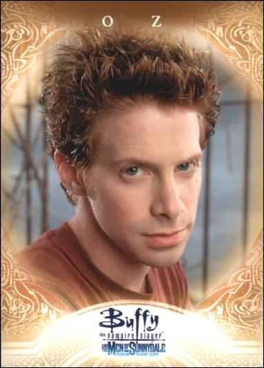 Buffy the Vampire Slayer: Men of Sunnydale (Base Set) card 28 Daniel Osbourne
