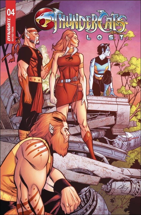 Thundercats: Lost issue 4-B Clayton Henry Cover