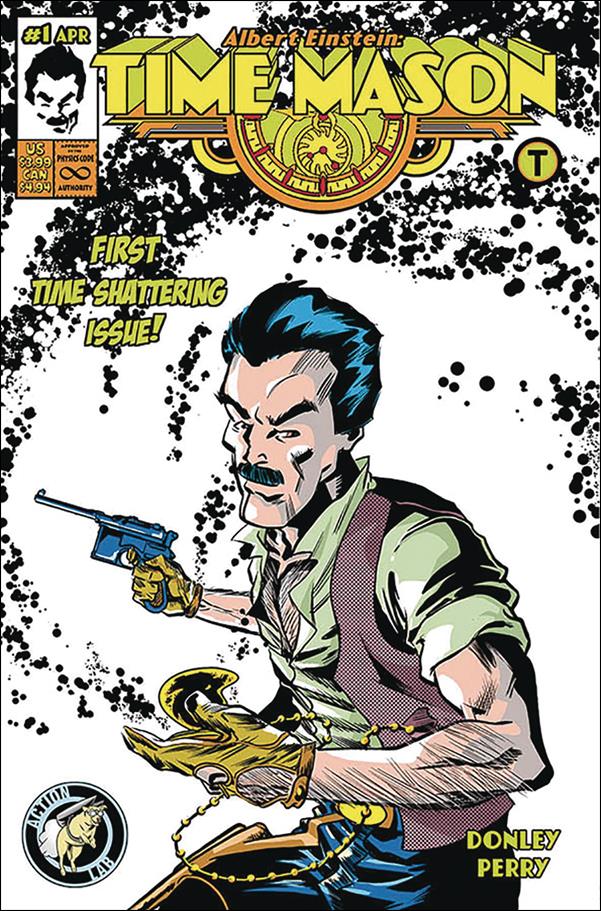 Albert Einstein: Time Mason issue 1-B Tony Donley Cover